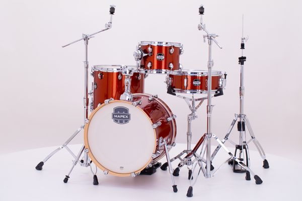 Mars Birch 4pc 18" Bebop Bdorange Spkl