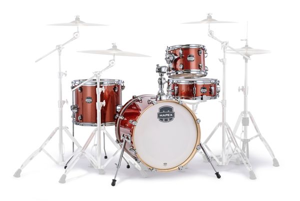 Mars Birch 4pc 18" Bebop Bdorange Spkl