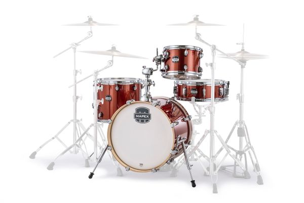 Mars Birch 4pc 18" Bebop Bdorange Spkl