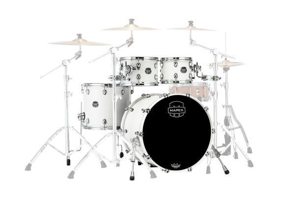 Saturn 22" x 18" Satin White