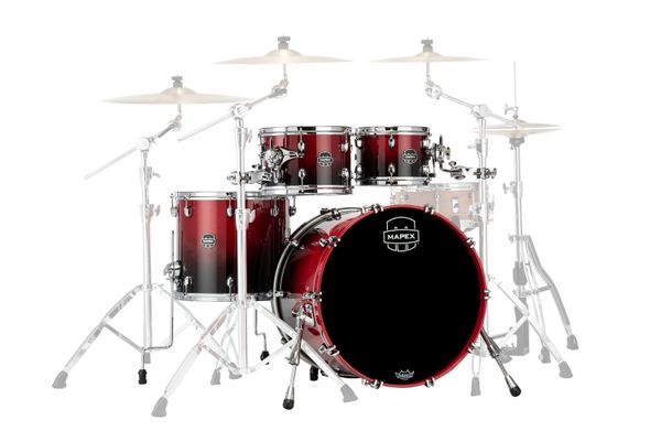 Saturn 22" x 18" Scarlet Fade