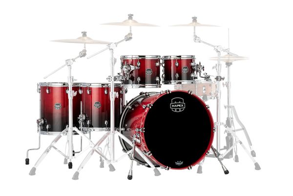 Saturn 22" x 18" Scarlet Fade