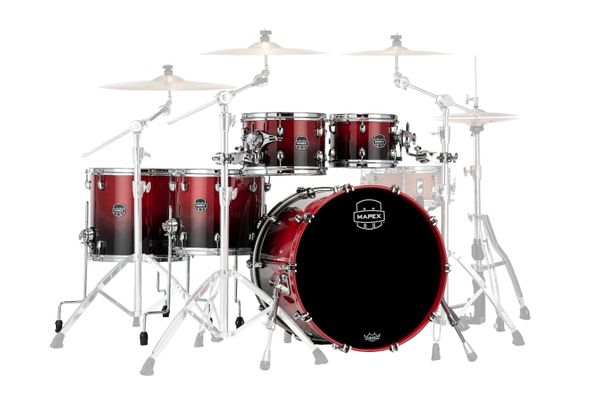 Saturn 22" x 18" Scarlet Fade