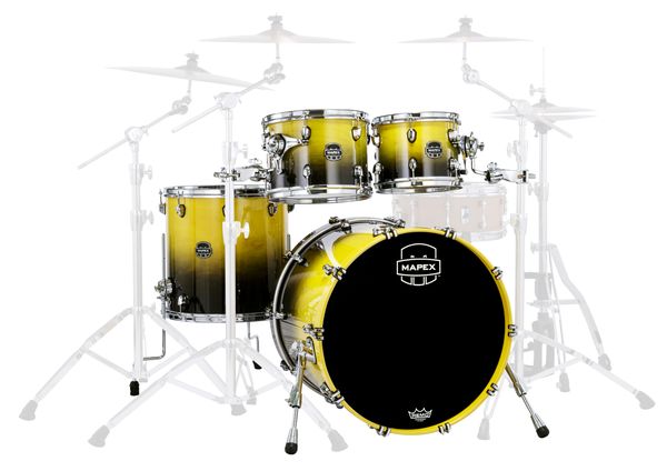 Saturn 4pc Power Sulphur Fade