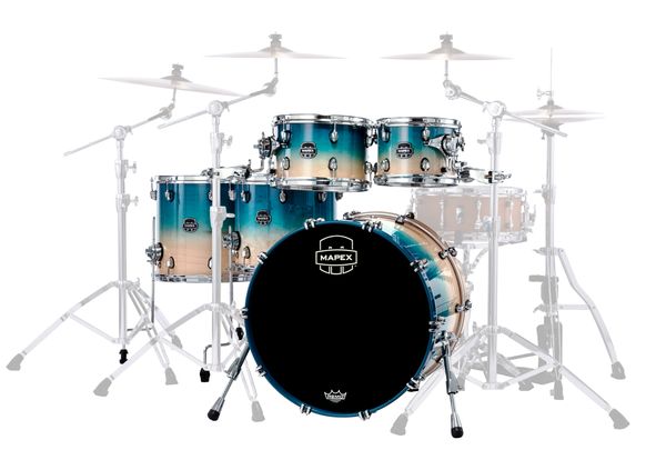 Saturn 5pc Aqua Fade