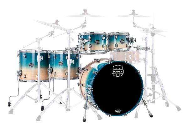 Saturn 5pc Aqua Fade