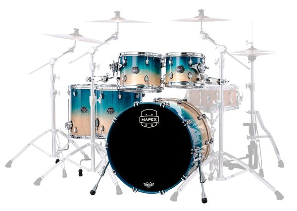 Saturn 5pc Power Aqua Fade
