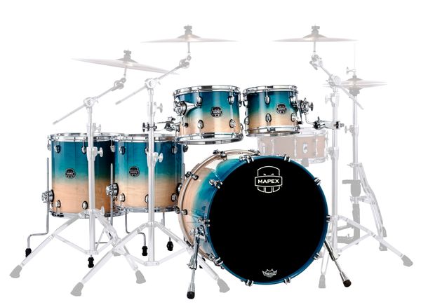 Saturn 5pc Power Aqua Fade