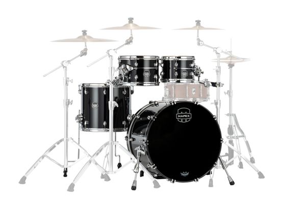 Saturn Evolution 22" x 16" Piano Black