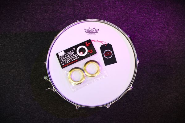 Bass Drum O's Tom Ports 2-Pack - Gold/Brass