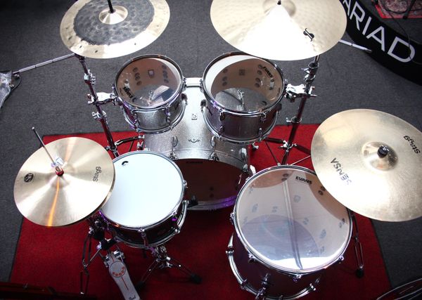 BDC Legend Series Fusion 22'' 4pc Shell Pack - Sheffield Silver