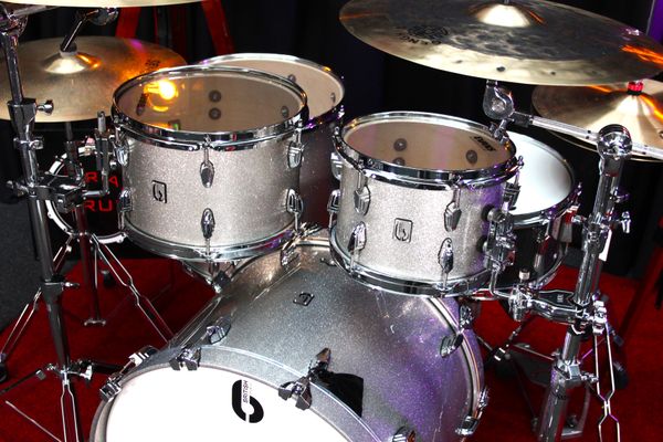 BDC Legend Series Fusion 22'' 4pc Shell Pack - Sheffield Silver