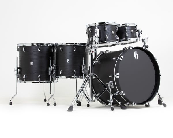 BDC Raven Fusion Rock 22 5pc Shell Pack - Black Satin Ash