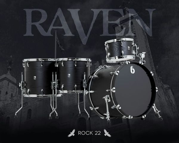 BDC Raven Rock 22 4pc Shell Pack - Black Satin Ash