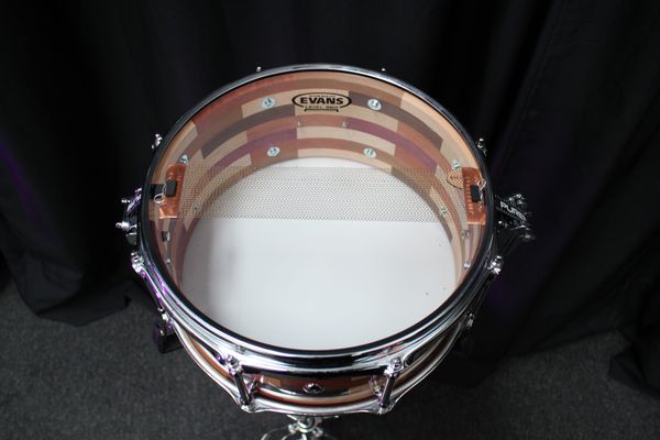 Ex-Demo Bristol Drum Co. Segmented Harlequin Snare