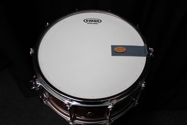 Bristol Drum Co. Segmented Black Walnut & Paduak Snare