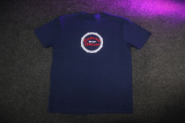 Cariad Adults Drumsticks T-Shirt - Navy