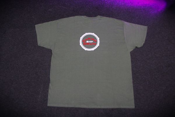 Cariad Logo Adults T-Shirt - Khaki