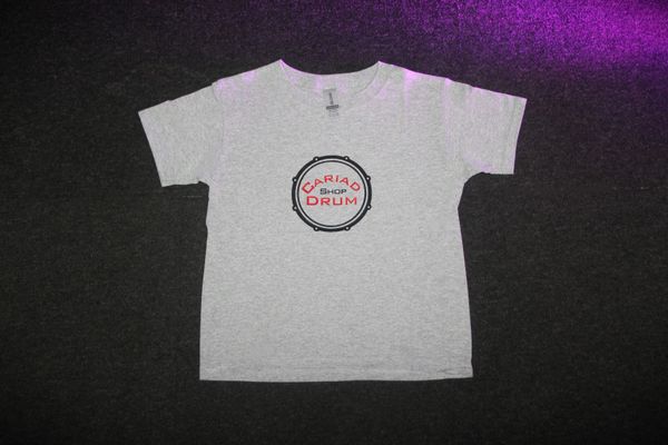 Cariad Logo Youth T-Shirt - Light Grey
