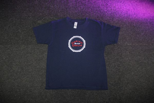Cariad Logo Youth T-Shirt - Navy
