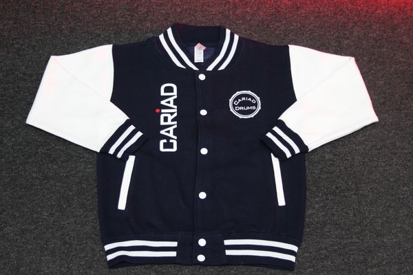 Cariad Varsity Jacket - Navy