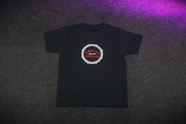 Cariad Youth Drumsticks T-Shirt - Black