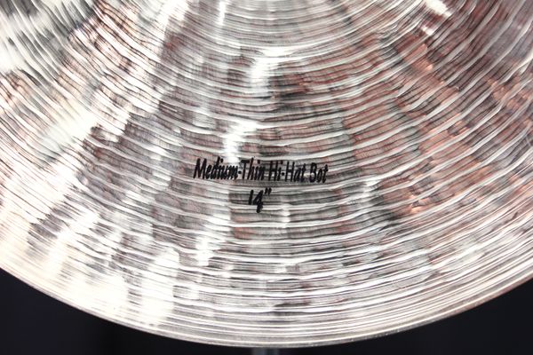 Constantine Hand Hammered Kahraman Series 14'' Medium Thin Hi-Hats
