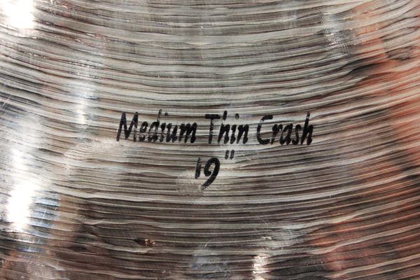 Constantine Hand Hammered Kahraman Series 19'' Medium Thin Crash