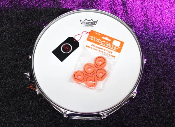 Cympad Chromatics Pack Cellular Foam Cymbal Washers - Orange