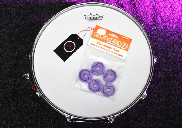 Cympad Chromatics Pack Cellular Foam Cymbal Washers - Purple