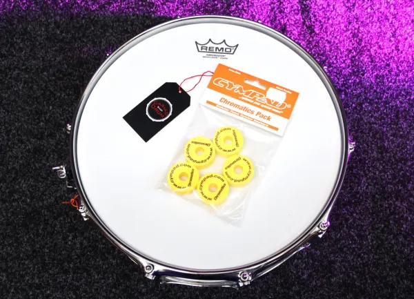 Cympad Chromatics Pack Cellular Foam Cymbal Washers - Yellow