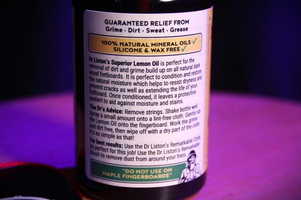 Dr. Liston's Superior Lemon Oil