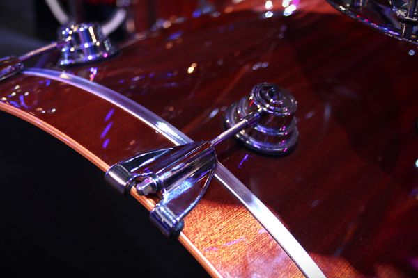 DW Collector's Series Cherry Mahogany 5pc Shell Pack - Natural Lacquer Finish