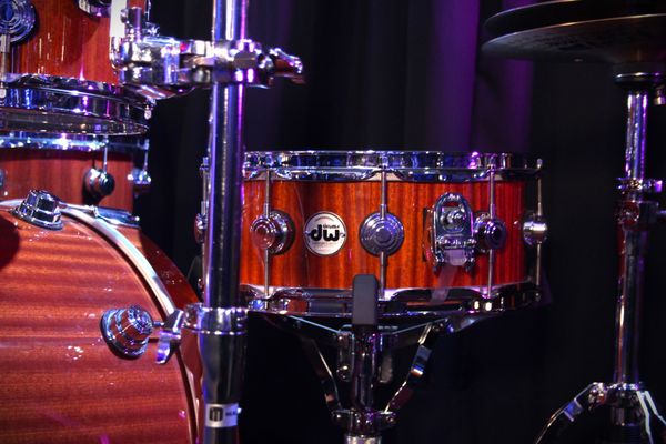 DW Collector's Series Cherry Mahogany 5pc Shell Pack - Natural Lacquer Finish