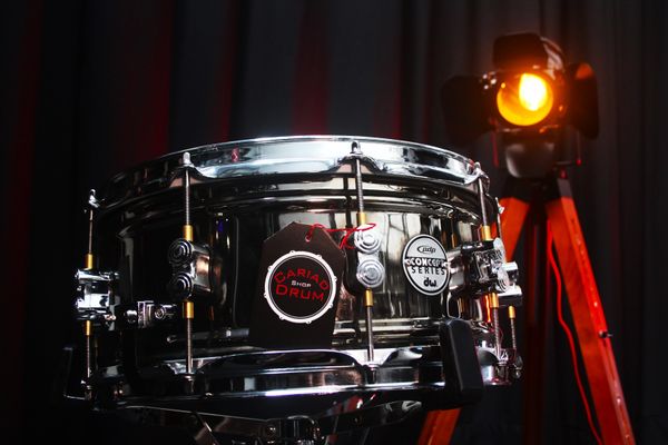 DW PDP Concept Series Snare Drum - Black Nickel Steel 