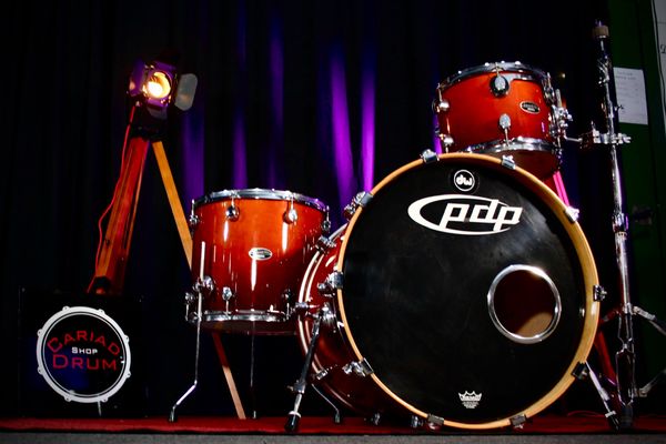 DW PDP Pacific FX Series 4pc 22” Shell Pack - Tobacco Fade