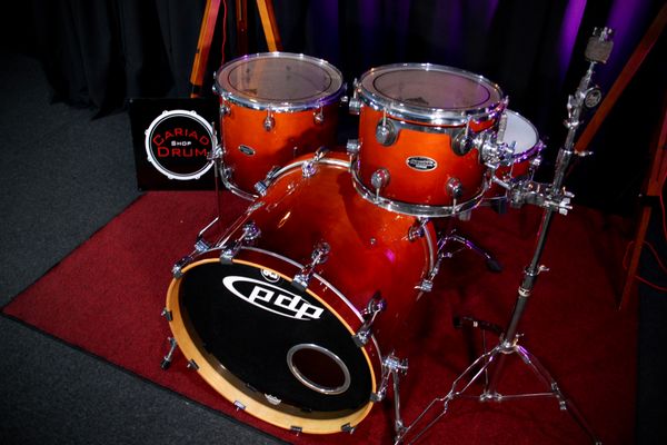 DW PDP Pacific FX Series 4pc 22” Shell Pack - Tobacco Fade