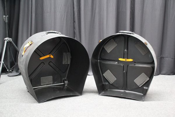 Hardcase 22" HN22B Bass Drum Case - Black