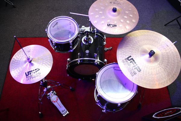 Ludwig Breakbeats Questlove 3pc Shell Pack - Black Sparkle