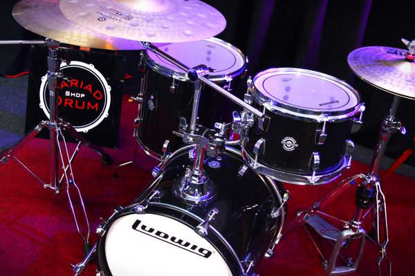 Ludwig Breakbeats Questlove 3pc Shell Pack - Black Sparkle