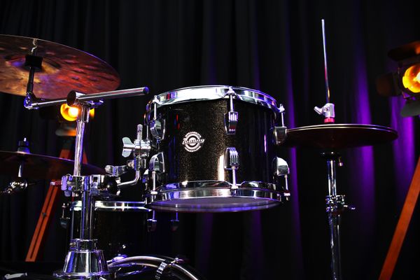 Ludwig Breakbeats Questlove 3pc Shell Pack - Black Sparkle