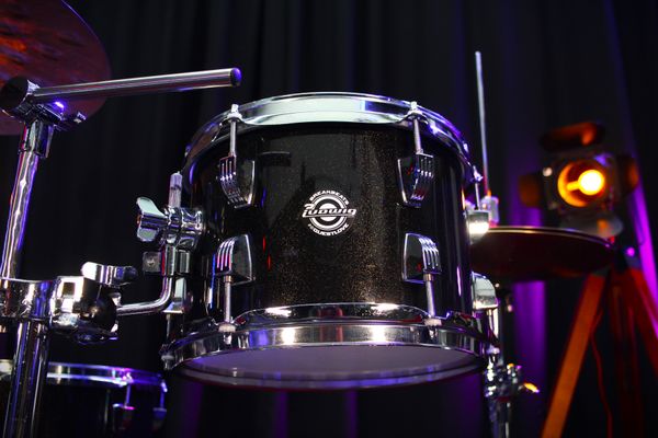 Ludwig Breakbeats Questlove 3pc Shell Pack - Black Sparkle