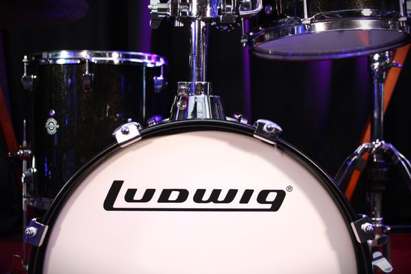 Ludwig Breakbeats Questlove 3pc Shell Pack - Black Sparkle