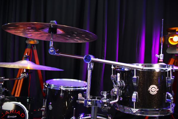 Ludwig Breakbeats Questlove 3pc Shell Pack - Black Sparkle