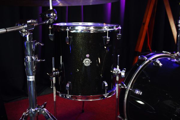 Ludwig Breakbeats Questlove 3pc Shell Pack - Black Sparkle