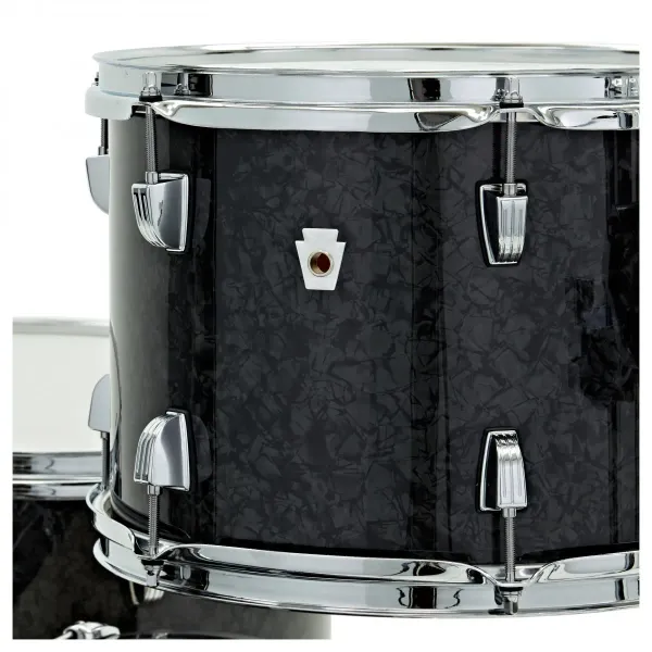 Ludwig Neusonic 22" Fab 3pc Shell Pack - Ebony Pearl