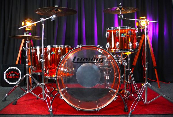 Ludwig Zep Set Shell Pack - Amber