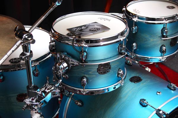 Mapex Saturn Evolution Rock Birch 4 Piece Shell Pack - Exotic Azure Burst Lacquer