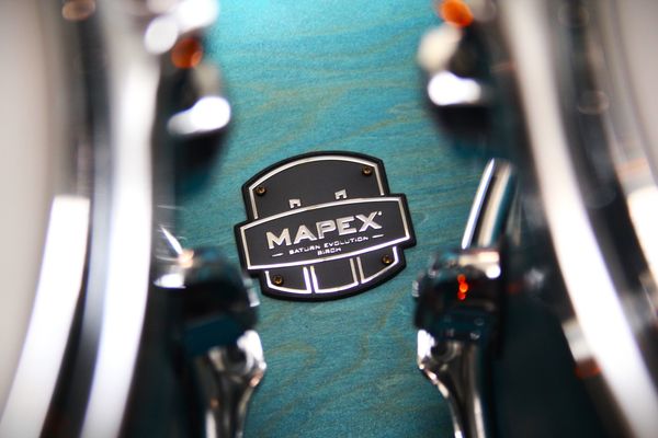 Mapex Saturn Evolution Rock Birch 4 Piece Shell Pack - Exotic Azure Burst Lacquer