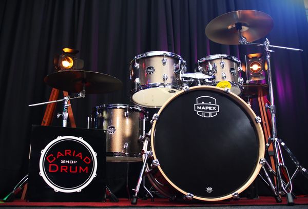Mapex Venus 22'' 5pc Shell Pack w/ Hardware & Cymbals - Copper Metallic